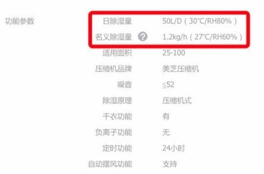 除濕機(jī)里的貓膩：兩個除濕量怎么選？