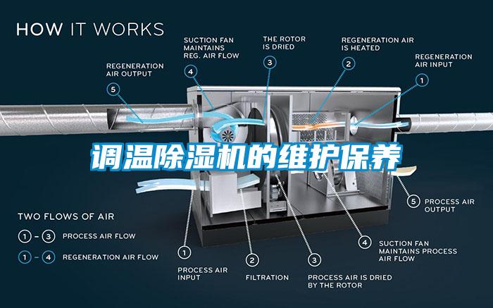 調(diào)溫除濕機的維護保養(yǎng)