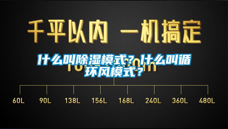 什么叫除濕模式？什么叫循環(huán)風(fēng)模式？