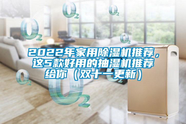 2022年家用除濕機推薦，這5款好用的抽濕機推薦給你（雙十一更新）