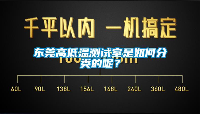 東莞高低溫測(cè)試室是如何分類(lèi)的呢？