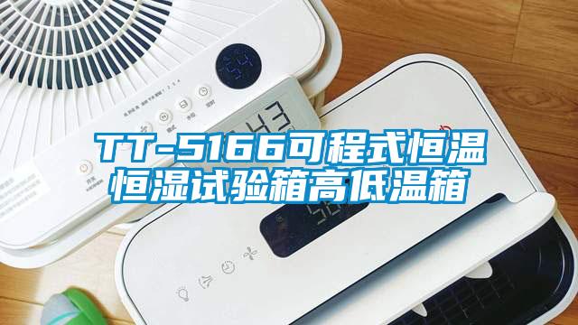 TT-5166可程式恒溫恒濕試驗(yàn)箱高低溫箱