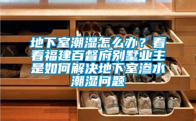 地下室潮濕怎么辦？看看福建百督府別墅業(yè)主是如何解決地下室滲水潮濕問題