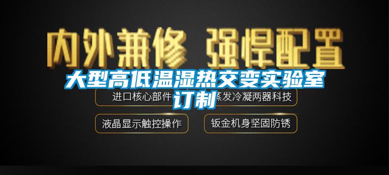 大型高低溫濕熱交變實(shí)驗(yàn)室訂制