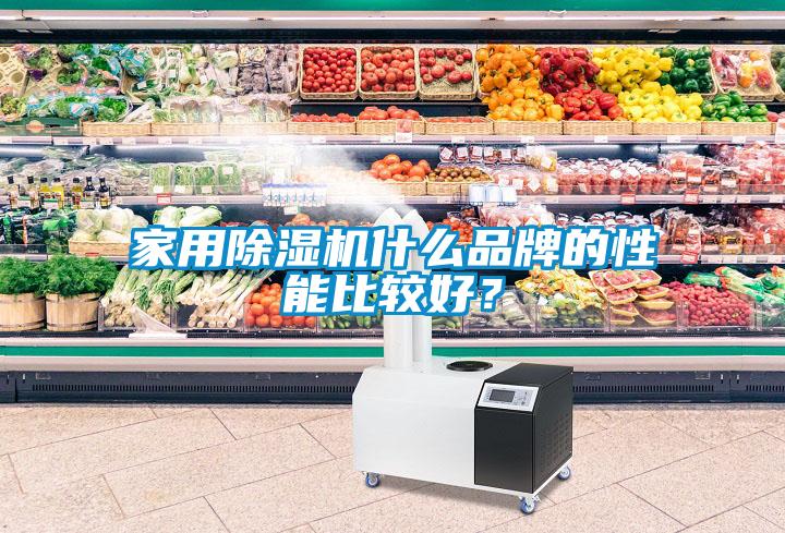 家用除濕機什么品牌的性能比較好？