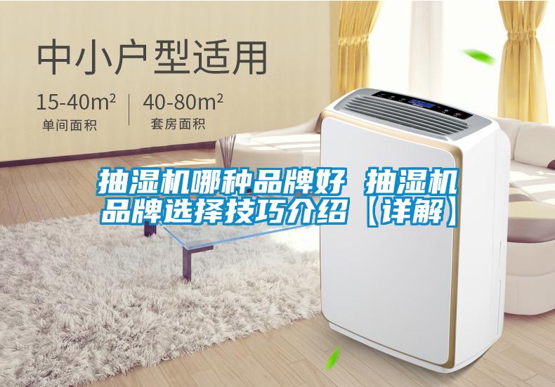 抽濕機(jī)哪種品牌好 抽濕機(jī)品牌選擇技巧介紹【詳解】