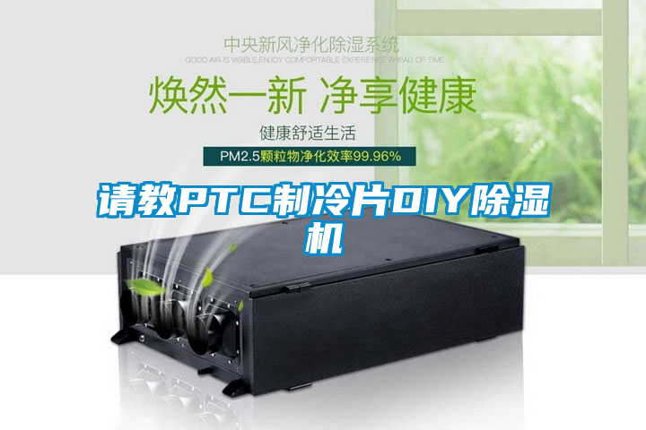 請教PTC制冷片DIY除濕機(jī)