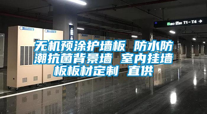 無機預(yù)涂護墻板 防水防潮抗菌背景墻 室內(nèi)掛墻板板材定制 直供