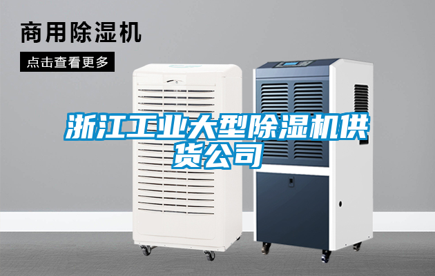 浙江工業(yè)大型除濕機供貨公司