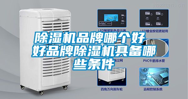 除濕機(jī)品牌哪個(gè)好 好品牌除濕機(jī)具備哪些條件