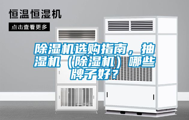 除濕機(jī)選購(gòu)指南，抽濕機(jī)（除濕機(jī)）哪些牌子好？